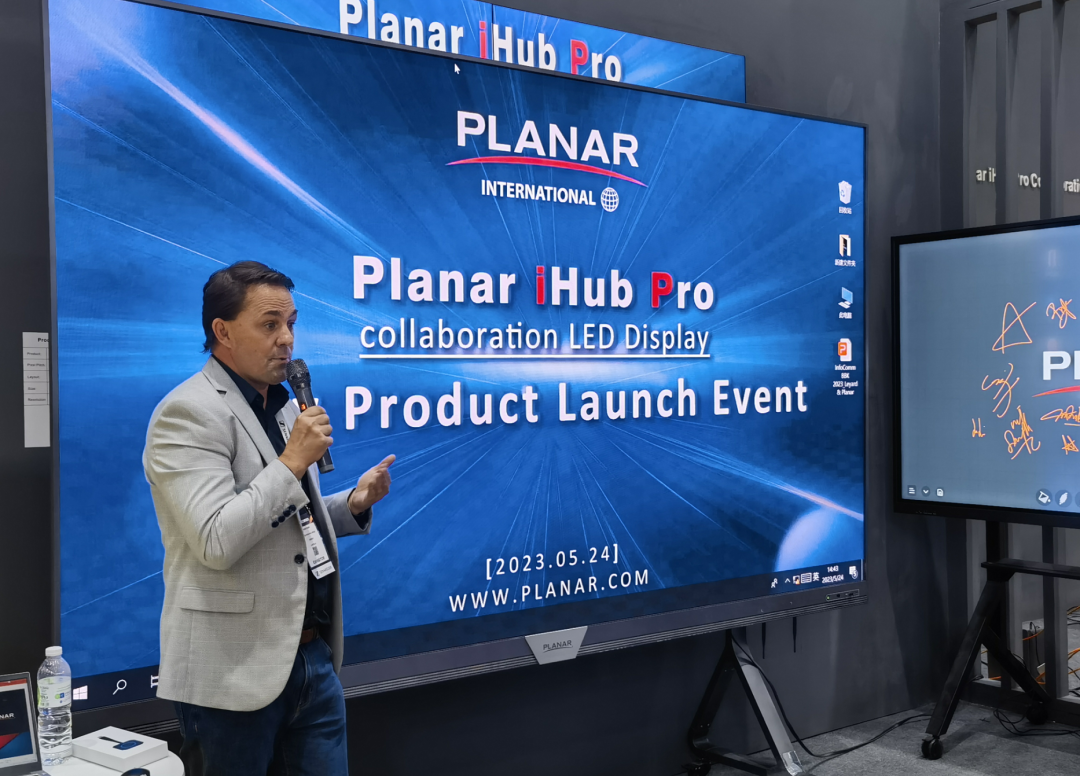 InfoComm Asia | 新利luckPlanar全球首发第四代Micro LED智能一体机