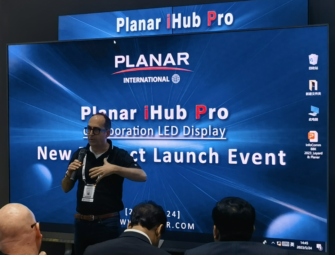 InfoComm Asia | 新利luckPlanar全球首发第四代Micro LED智能一体机